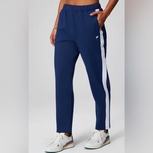 NWOT Fabletics high rise tapered tricot track pants